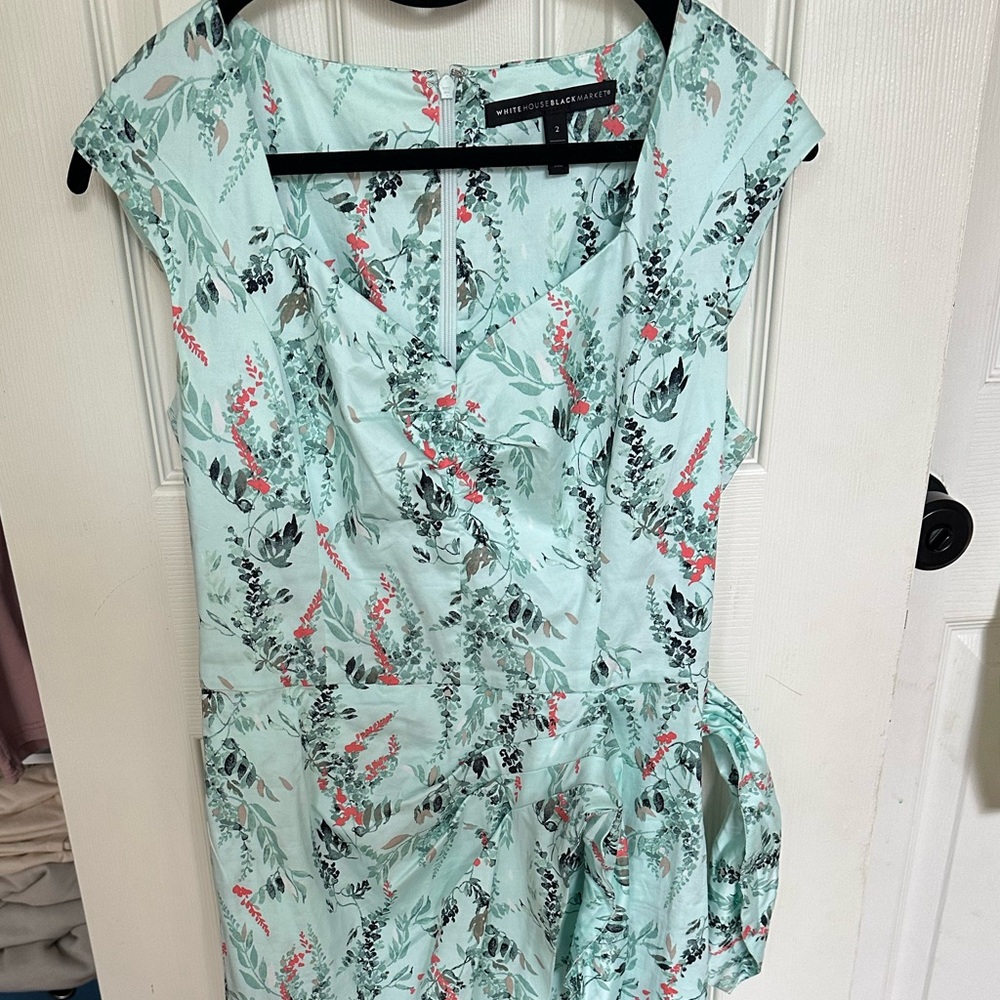 WHBM Floral MidCalf dress
